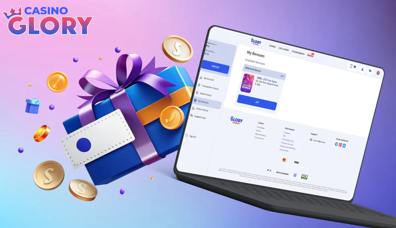 Glory Casino no deposit bonus for Bangladeshi players